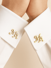 Bouton de manchette personnalisé mariage