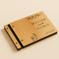 Livre d'or mariage champêtre