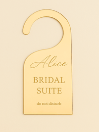 Accroche porte mariage