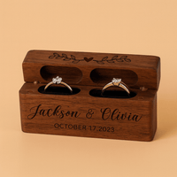 Boîte alliance bois personnalisé