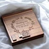 Boite clé usb mariage