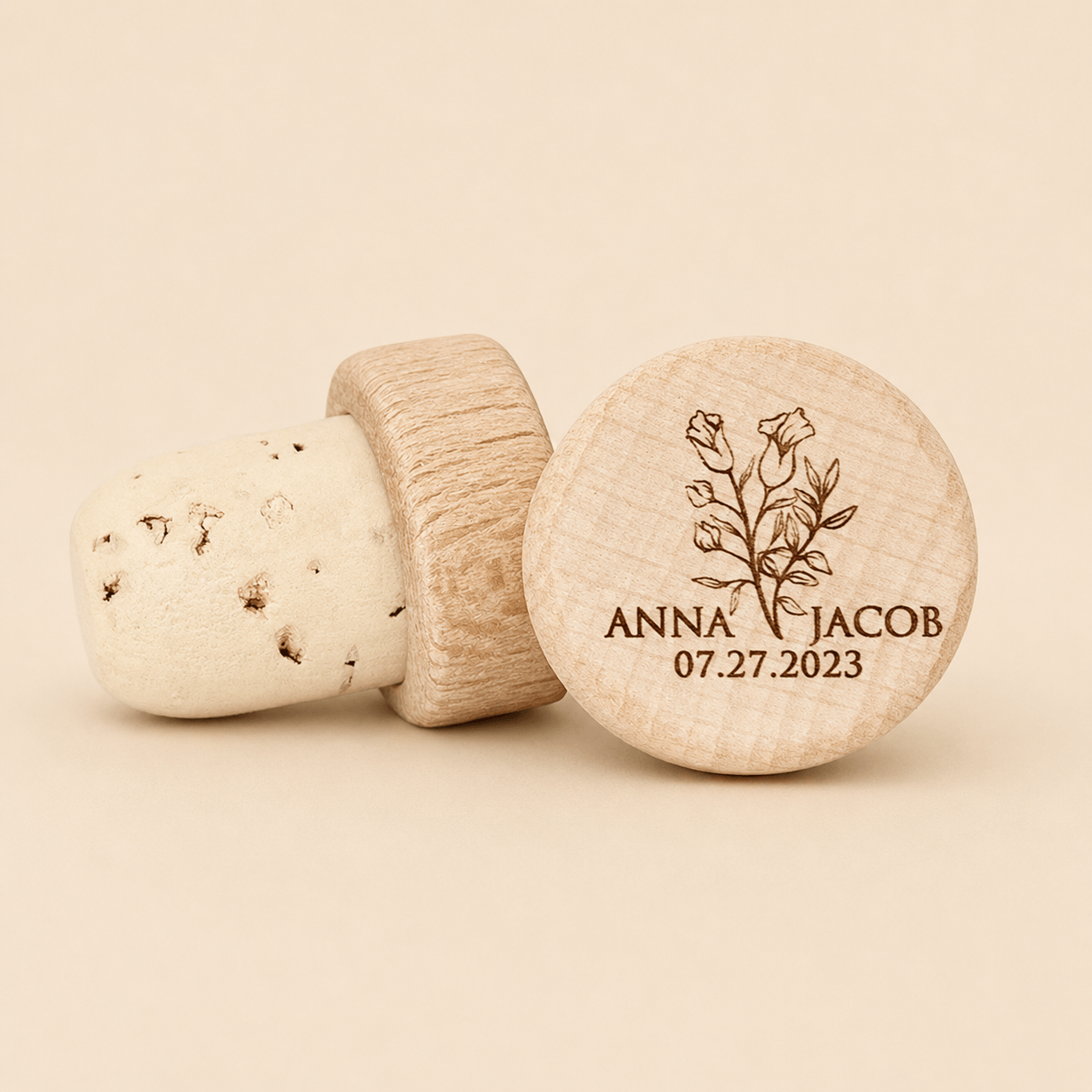 Bouchon de vin personnalisé