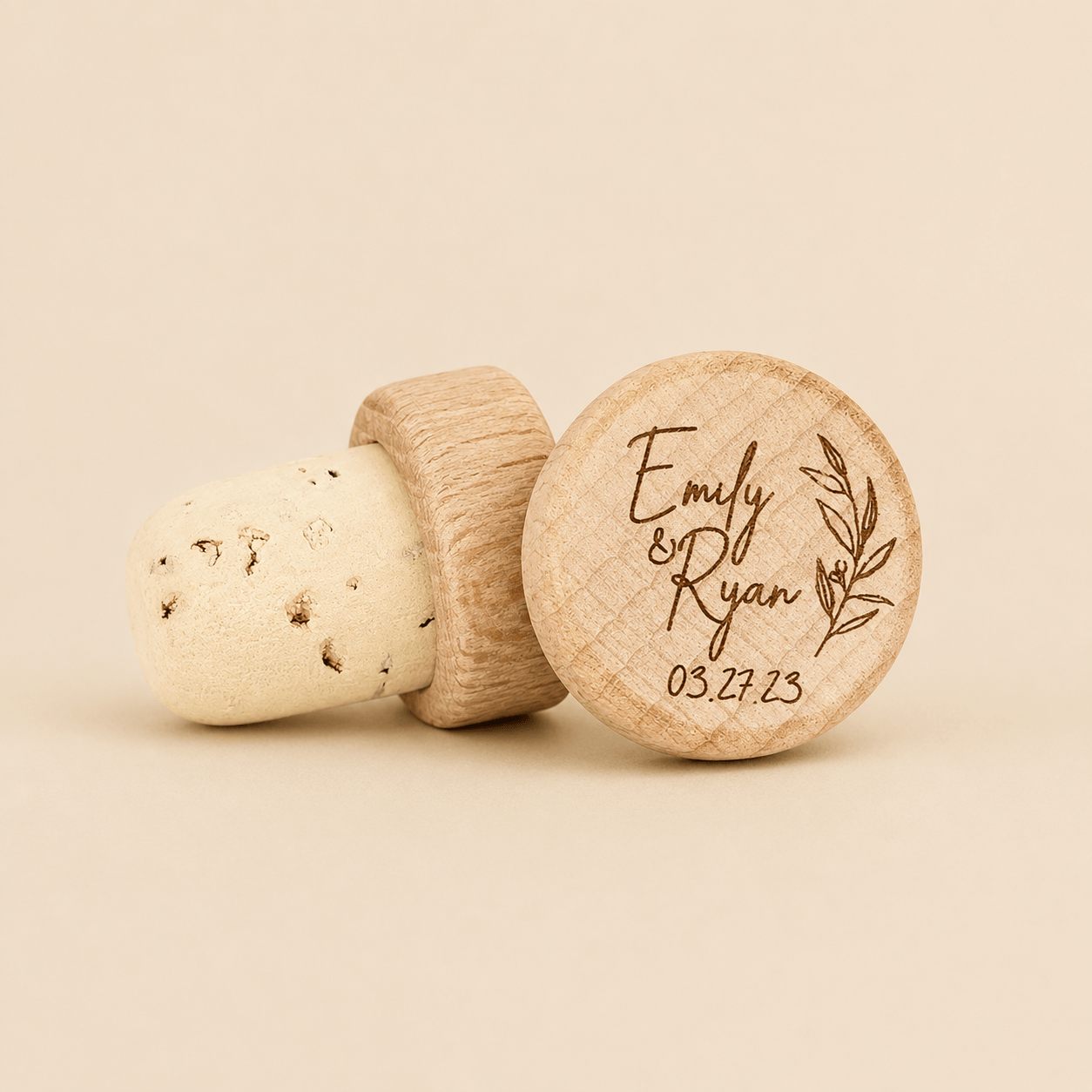 Bouchon de vin personnalisé