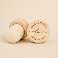 Bouchon de vin personnalisé