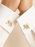 Bouton de manchette personnalisé mariage