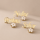 Broche fleur mariage femme 