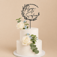Cake topper acrylique