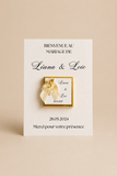 Carte de bienvenue mariage
