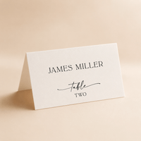 Carte marque place mariage