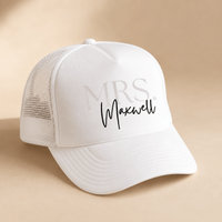 Casquette mariage 