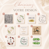 Chocolat individuel personnalisé