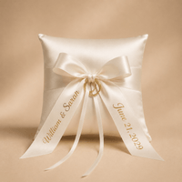 Coussin alliance ivoire