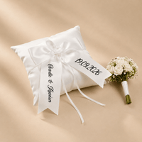 Coussin alliance noir et blanc