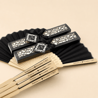 Eventail mariage dentelle