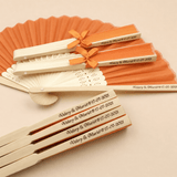 Eventail orange