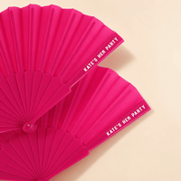 Eventail rose fuchsia