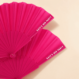 Eventail rose fuchsia