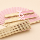 Eventail rose pale