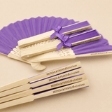 Eventail violet 