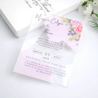 Faire part avec boite