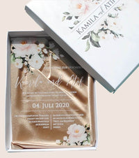 Faire part luxe pour mariage