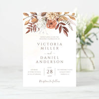 Faire part mariage bohème