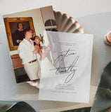 Faire part mariage calque​