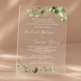 Faire part mariage nature
