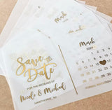 Faire part calendrier