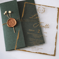 Faire part fleur séchée