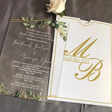 Faire part mariage nature