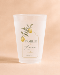 Gobelet personnalisé citron