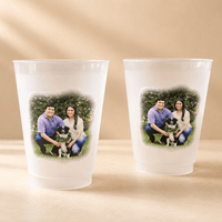 Gobelet personnalisé mariage photo