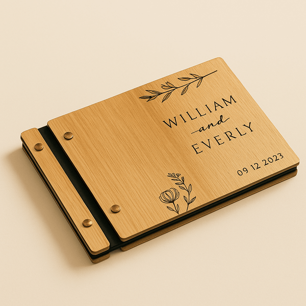 Livre d'or mariage champêtre