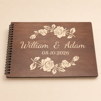 Livre d'or mariage spirale