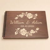 Livre d'or mariage spirale