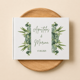 Livre d'or mariage tropical
