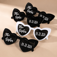 Lunette cœur mariage personnalisé