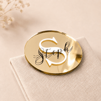 Marque place acrylique mariage