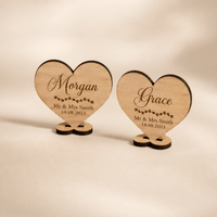 Marque place coeur mariage