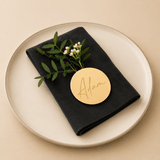 Marque place mariage vintage
