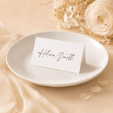 Marque place papier mariage
