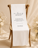 Panneau chaise mariage