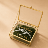 Porte alliance boite en verre