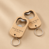 Porte clé décapsuleur personnalisé mariage