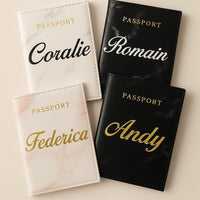 Protege passeport personnalisé