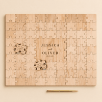 Puzzle mariage livre d'or