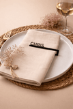 Rond de serviette marque place mariage