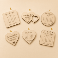 Save the date mariage magnet
