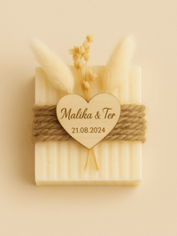 Savon personnalisé mariage